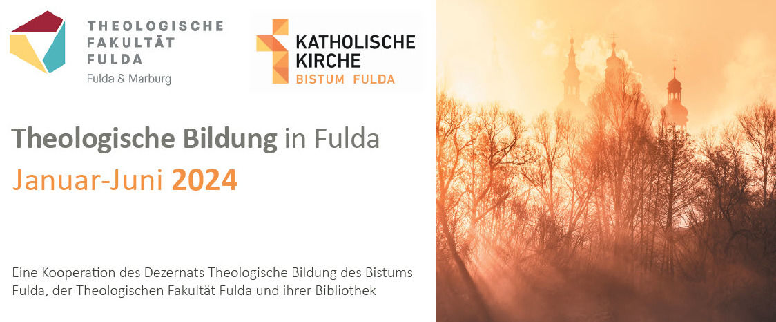 Das Dezernat Theologische Bildung des Bischöflichen Generalvikariats und die Theologische Fakultät Fulda mit ihrer Bibliothek stellen ein gemeinsames Halbjahresprogramm vor und stärken damit Fulda als Ort theologischer Diskurse. 